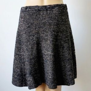 🦋Adrienne Vittadini Wool Blend A-Line Skirt